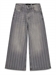 JEANS PALAZZO GRIGIO STRASS