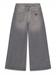 JEANS PALAZZO GRIGIO STRASS