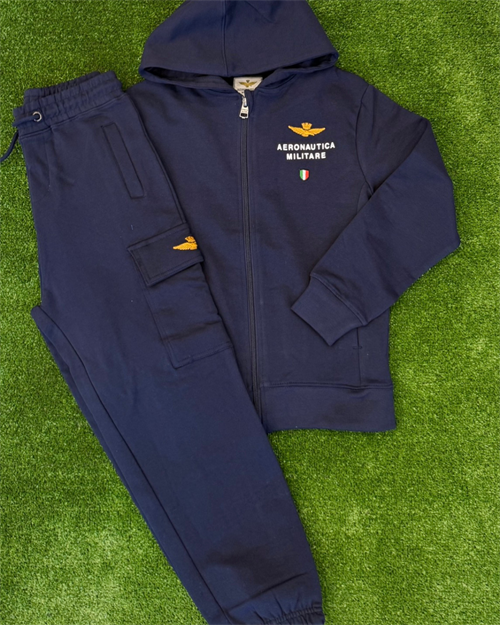 COMPLETO FELPA ZIP + PANTALONE