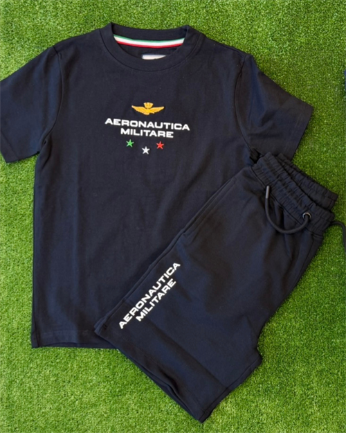 COMPLETO T-SHIRT+ SHORTS FELPA