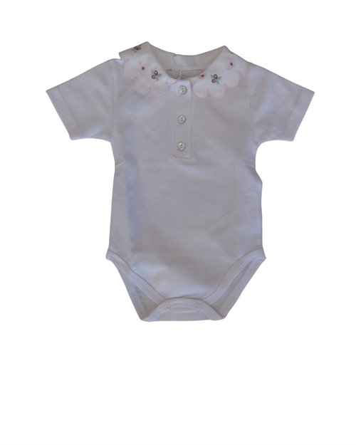 BODY COLLETTO RICAMO FIORI