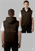 GILET FELPA CAPPUCCIO E ZIP