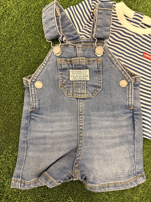 SALOPETTE JEANS CORTA