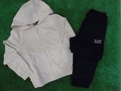 FELPA ZIP CAPUCCIO + PANTALONE